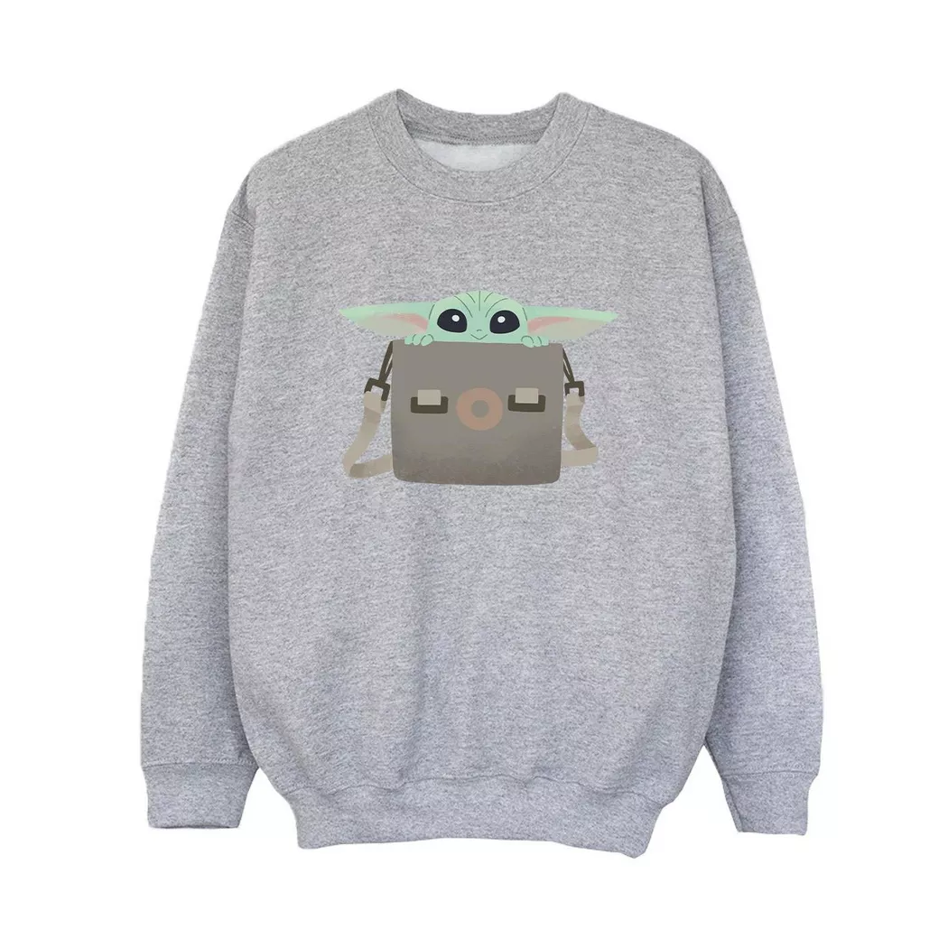 STAR WARS - The Mandalorian Sweatshirt, 128, Grau