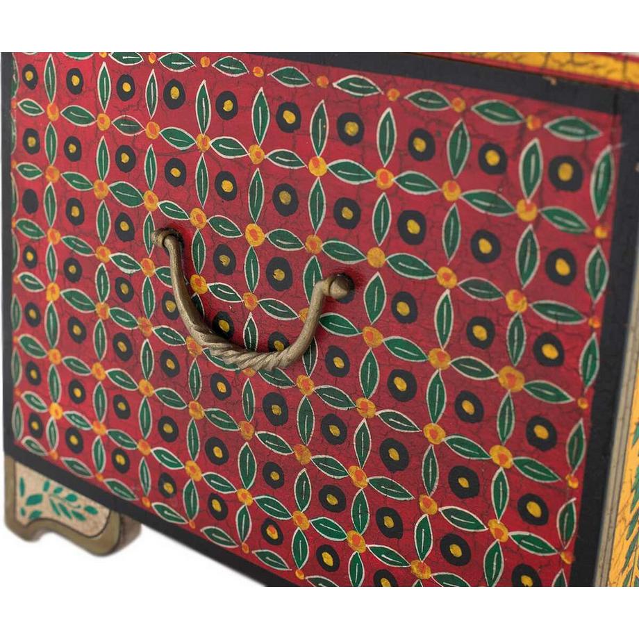 mutoni Truhe Phant Mangoholz mehrfarbig 80  