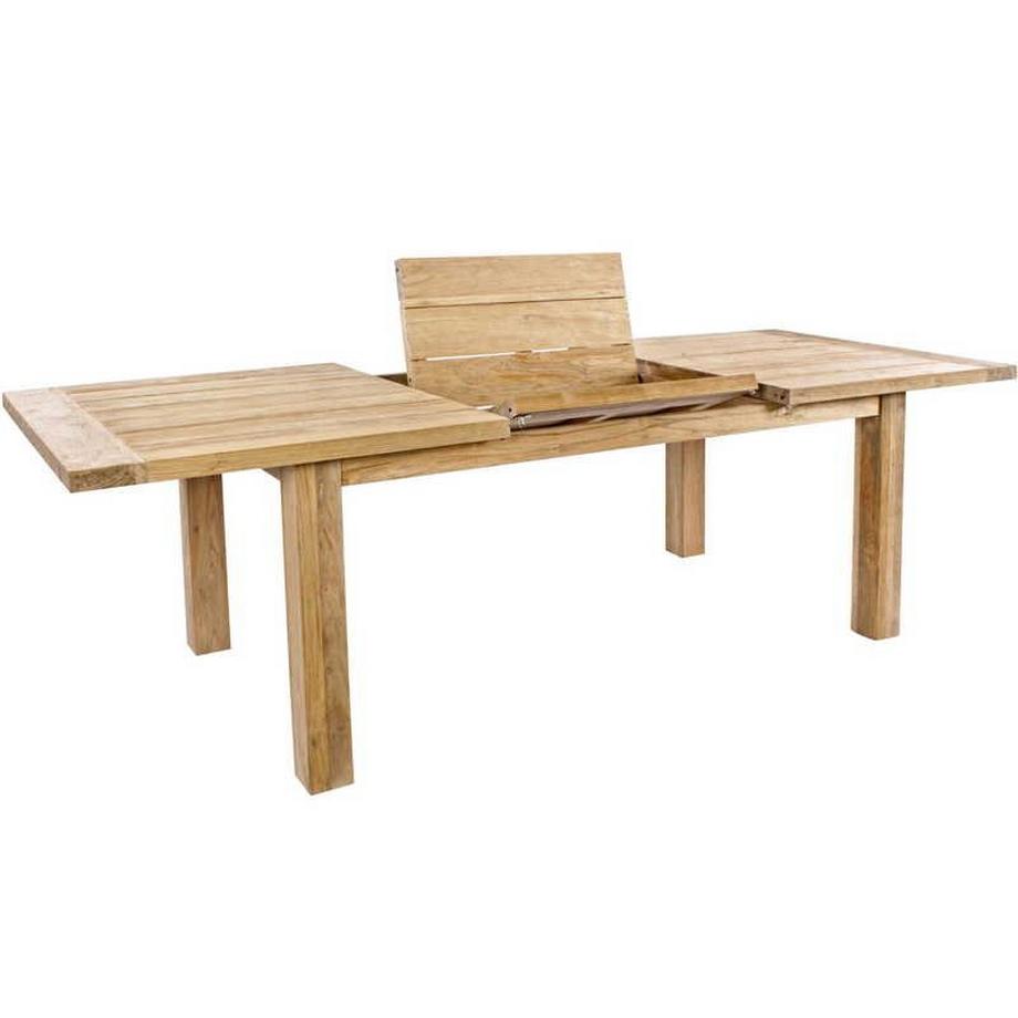 mutoni Table extensible de jardin Bounty 180-250x100  