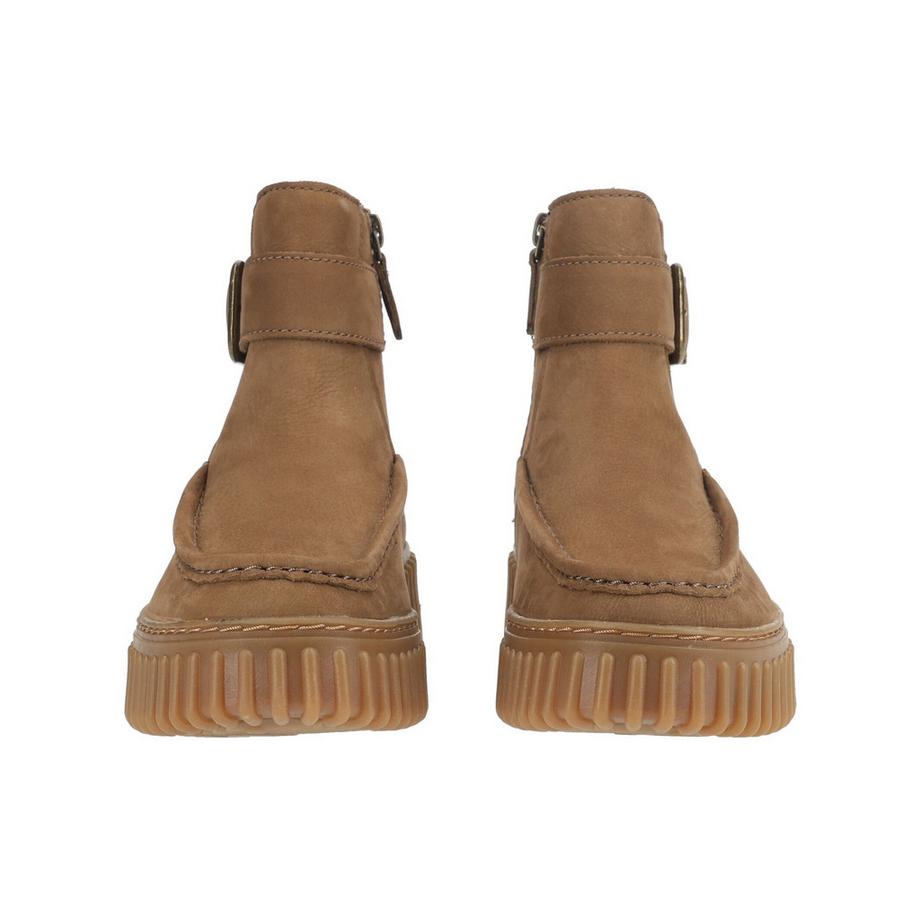Clarks Stiefelette mit Schnalle und Profilsohle  