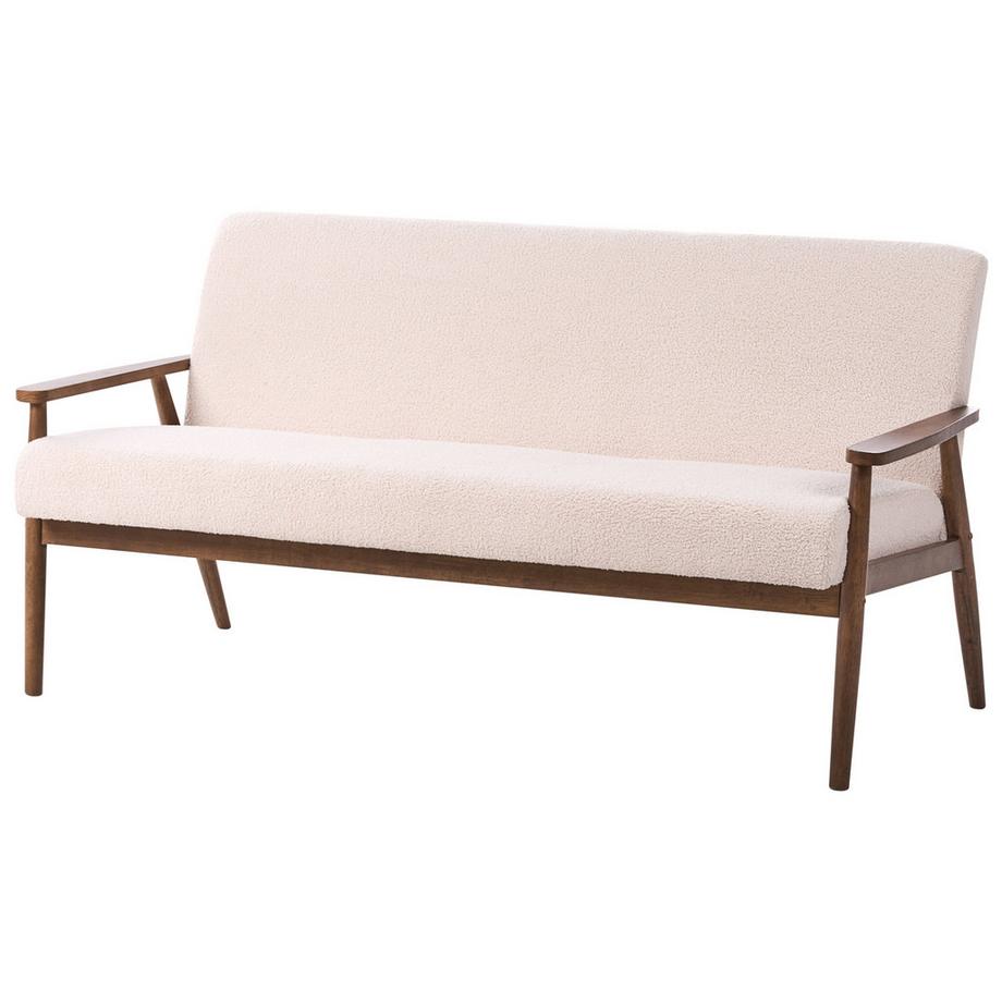 Beliani 3 Sitzer Sofa aus Bouclé  ESRUM  