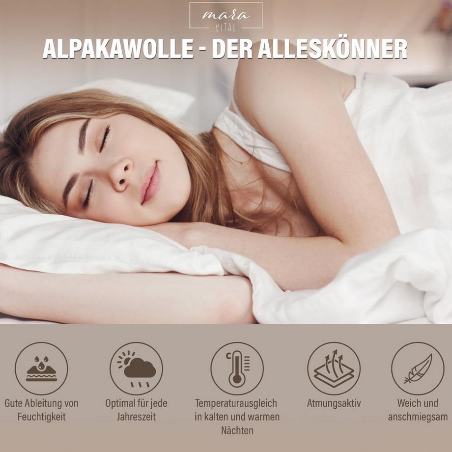 Mara Vital Bio-Alpakadecke  