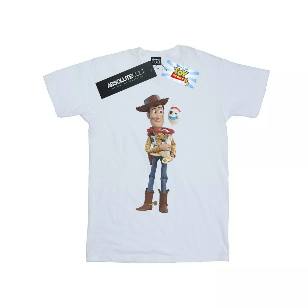 Disney - Toy Story 4 TShirt, für Herren, Weiss, Größe XL