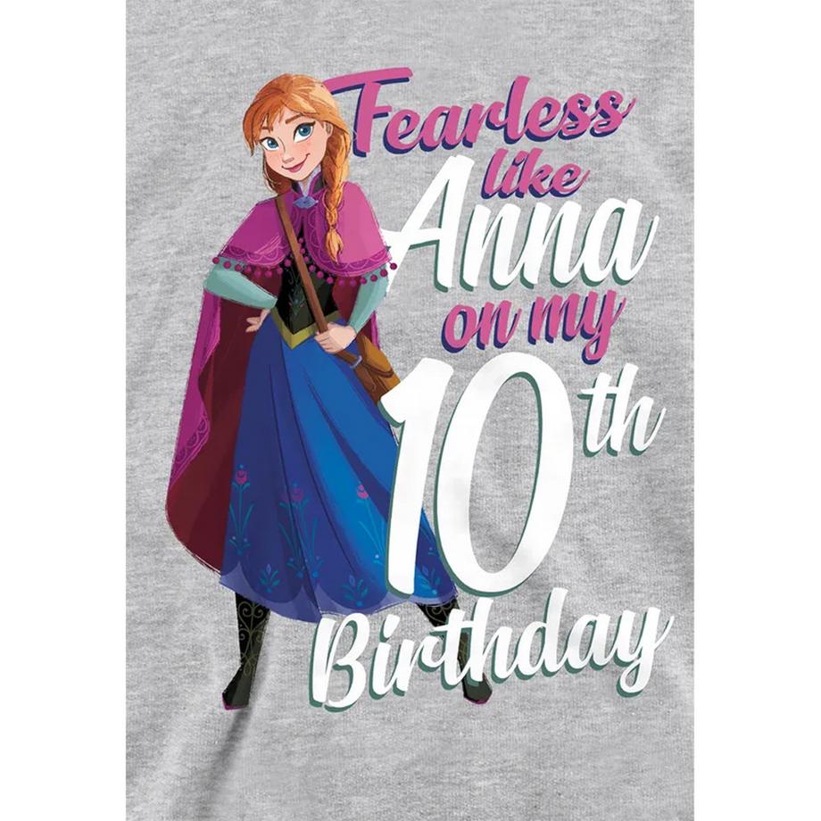 FROZEN  Sweat À Capuche 10ème Anniversaire Fearless Like Anna 