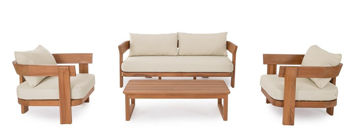 mutoni Garten Couchtisch Evora 122x60  