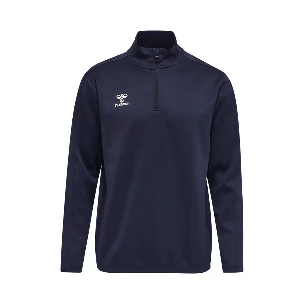 Hummel - 1/2-zip-trainingsjacke essential, XL, Blau