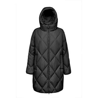 GEOX  lange daunenjacke mit kapuze, damen tahina 