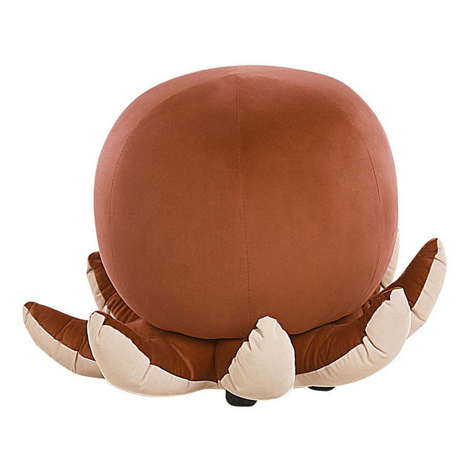 Beliani Tabouret animal en Velours Moderne OCTOPUS  