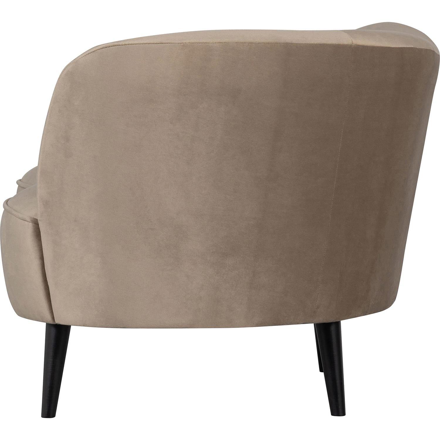 mutoni Loungesessel Sara rechts Velvet khaki  