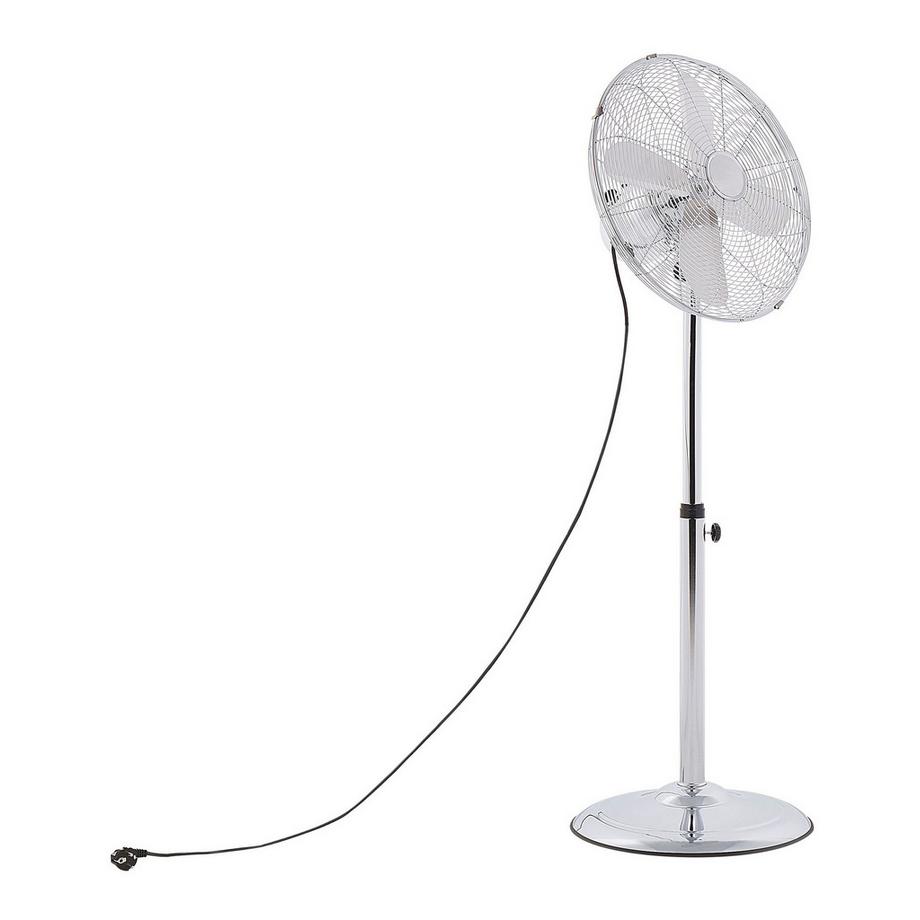 Beliani Ventilateur sur pied en Métal  TRENT  