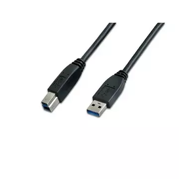 Triotronik USB 3.0 A-B MM 5.0 SW USB Kabel 5 m USB 3.2 Gen 1 (3.1 Gen 1) USB A USB B Schwarz