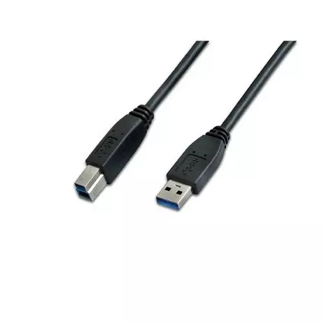 Triotronik  Triotronik USB 3.0 A-B MM 5.0 SW USB Kabel 5 m USB 3.2 Gen 1 (3.1 Gen 1) USB A USB B Schwarz 