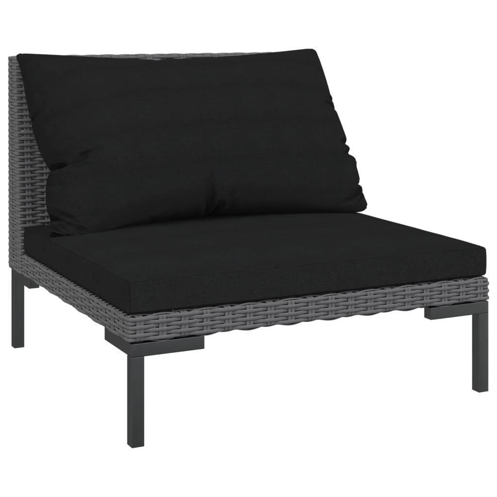 VidaXL Garten-lounge-set poly-rattan  