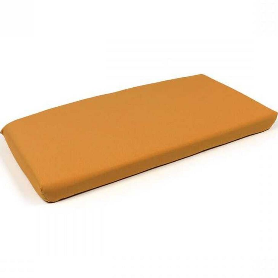 Cuscino per panchina Net giallo