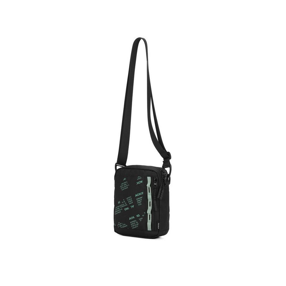 Aoking Sac à bandoulière avec imprimé graphique  