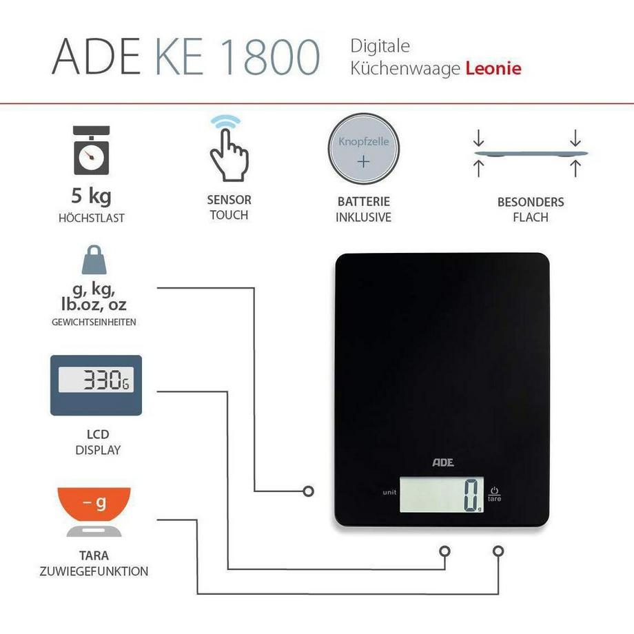 ADE Küchenwaage Leonie  