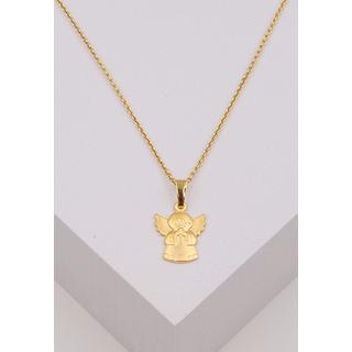 MUAU Schmuck  Engel Anhänger Gelbgold 750, 20x12mm 