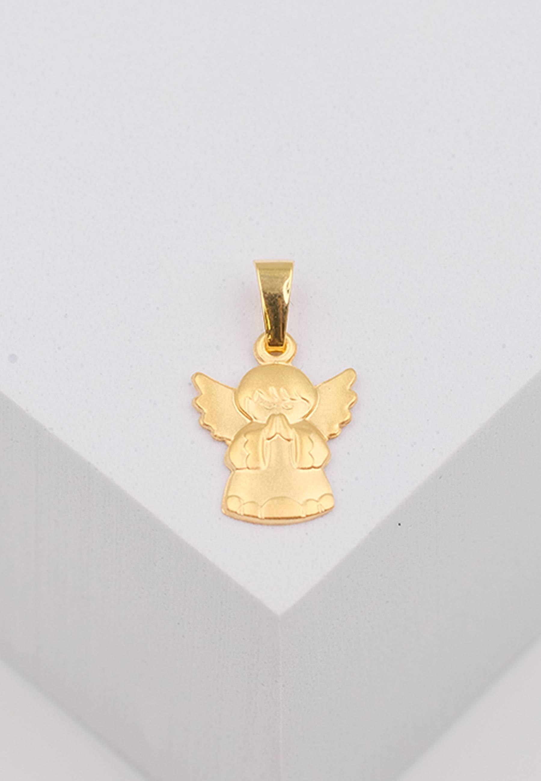 MUAU Schmuck  Pendentif ange en or jaune 750, 20x12mm 