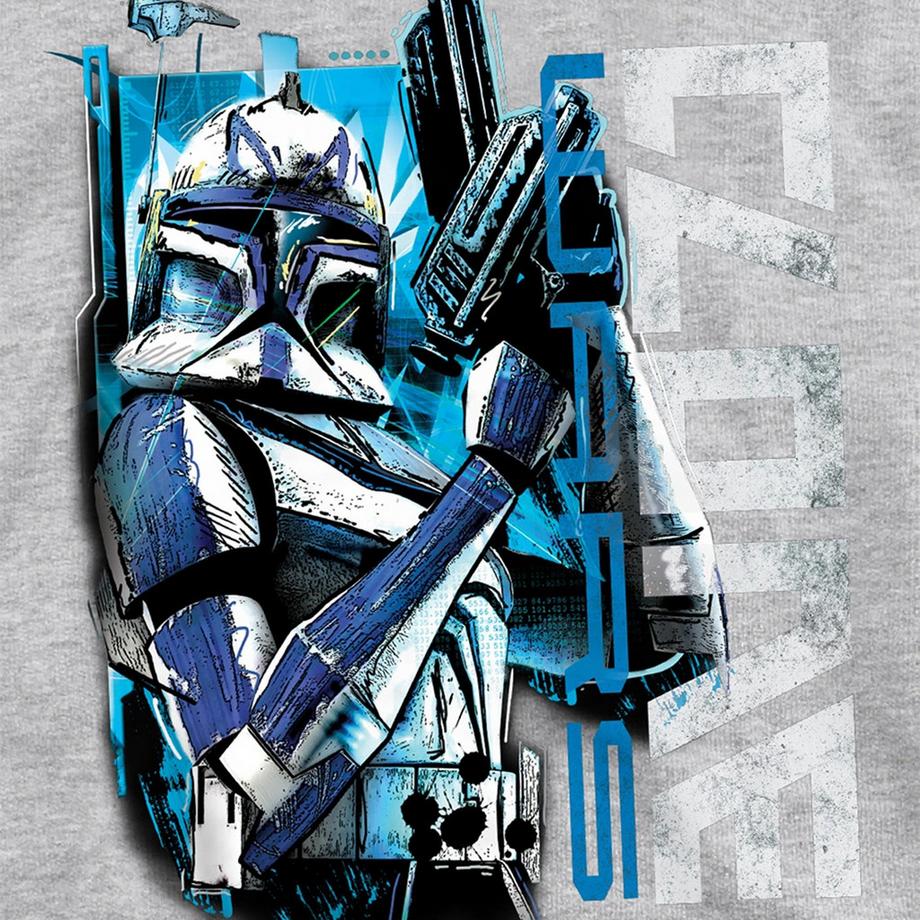 STAR WARS  Felpa Con Cappuccio Clone Rex Erica 
