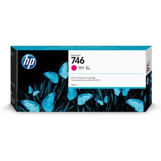 Hewlett-Packard  HP Tintenpatrone 746 magenta P2V78A DesignJet Z6 300ml 
