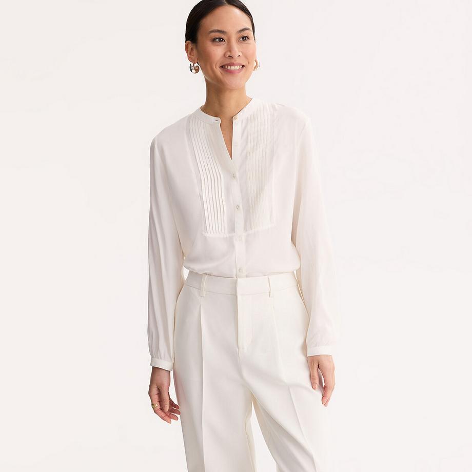 La Redoute Collections Blouse à Manches Longues Col Rond  