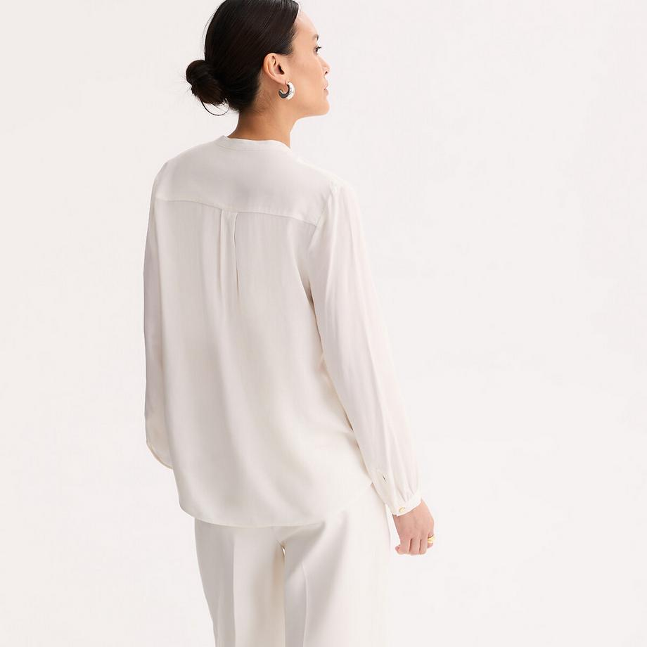 La Redoute Collections Blouse à Manches Longues Col Rond  