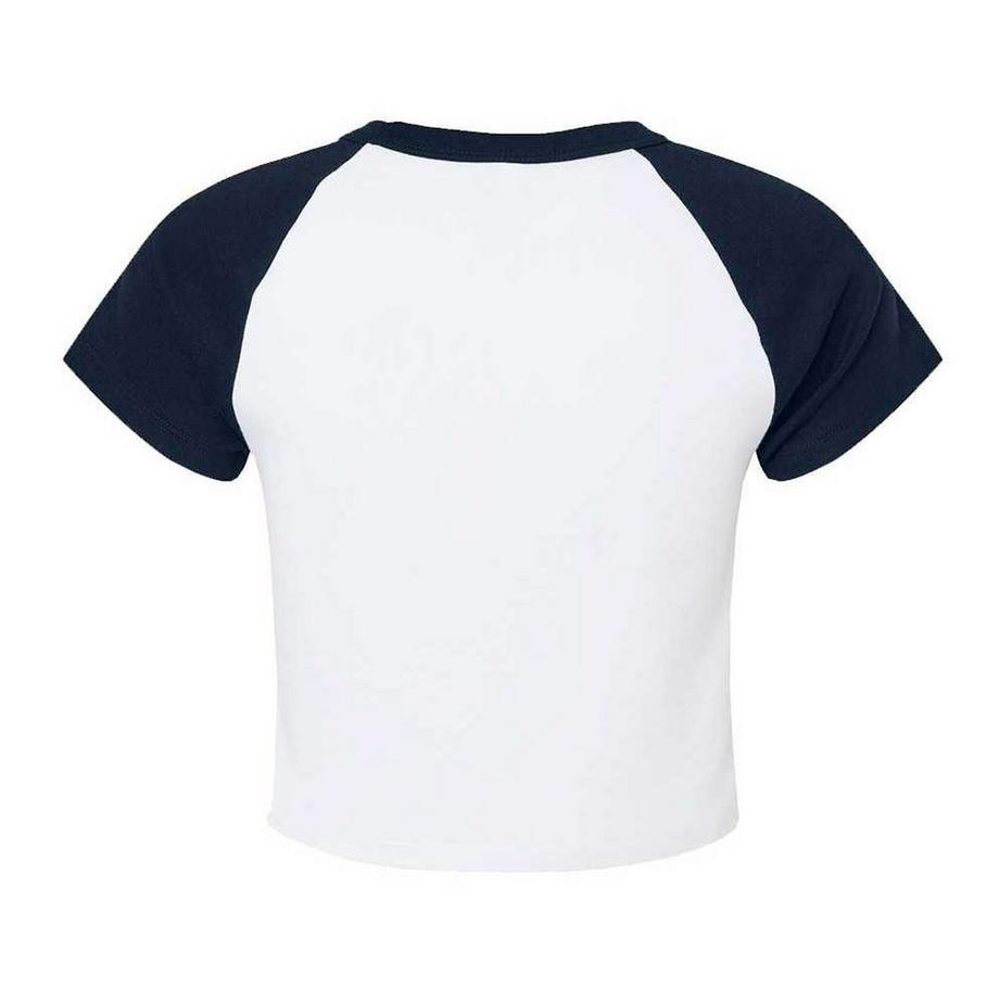 Bella + Canvas Maglietta Maniche Raglan Microfibra  