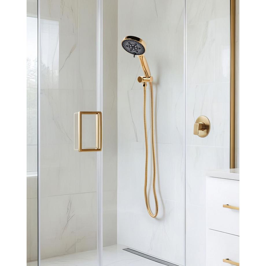 Beliani Kit doccia con soffione e flessibile en ABS (materiale sintetico resistente) Classico ICHMA  