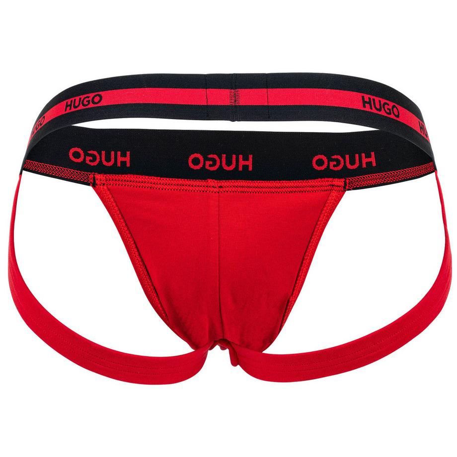 HUGO Triplet Planet Stretch Jockstrap Confezione da 3  