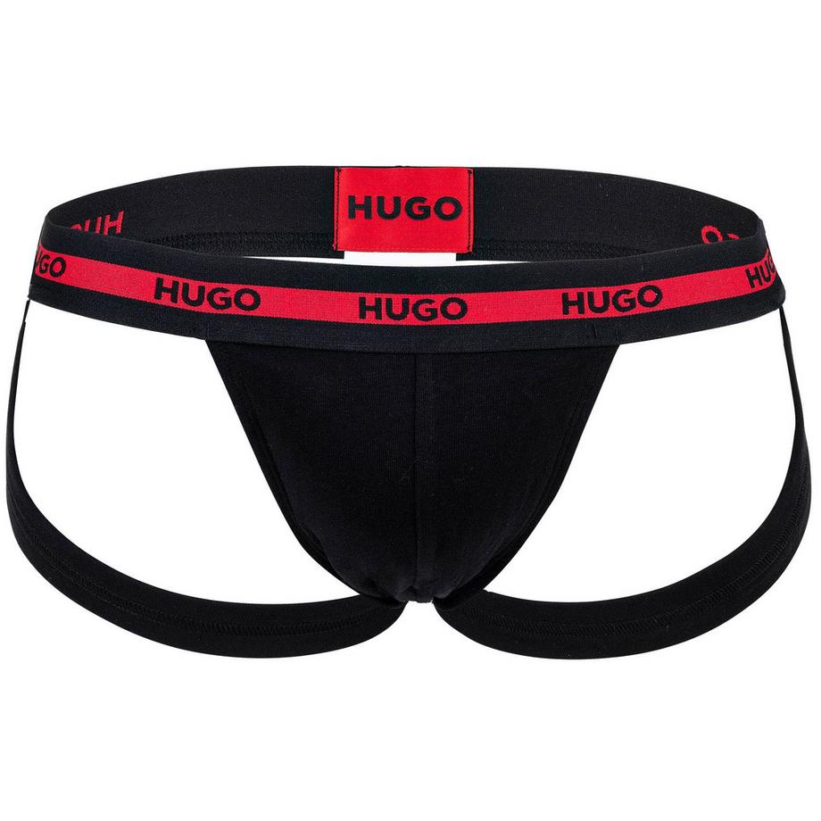 HUGO Triplet Planet Stretch Jockstrap Confezione da 3  