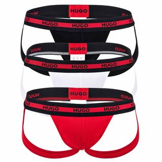 HUGO  Calzino Uomini Confezione da 3 Stretch-JOCKSTRAP TRIPLET PLANET 