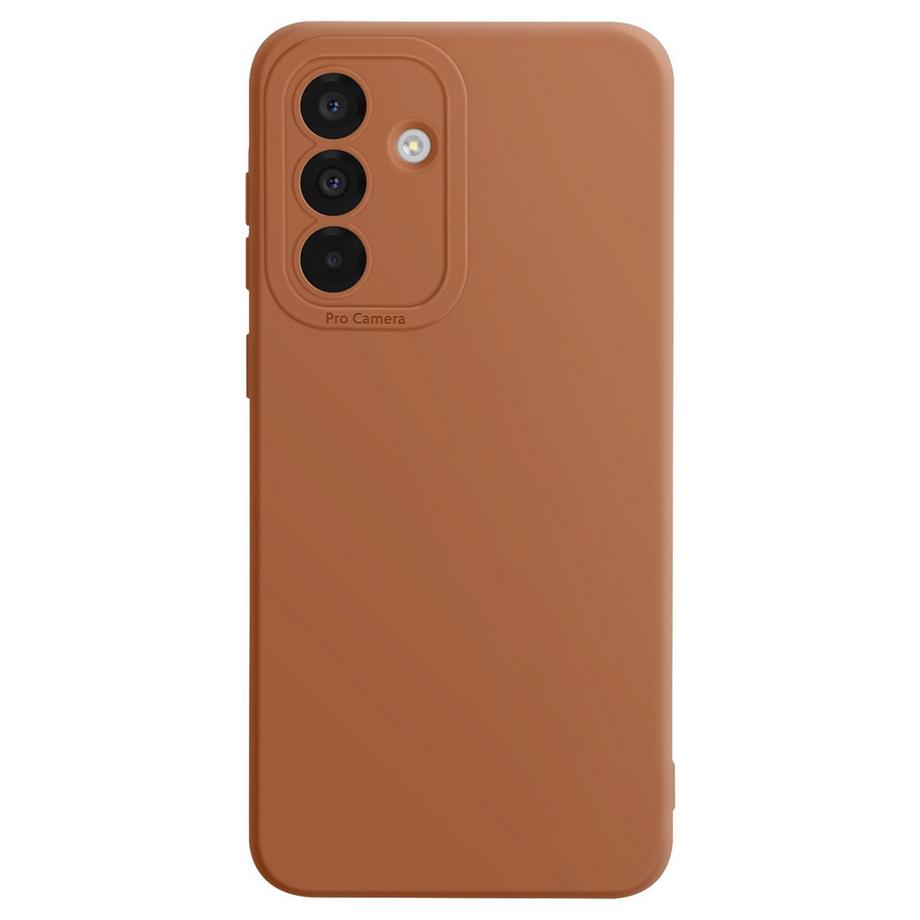 Coque Samsung A36 Silicone Lisse Marron
