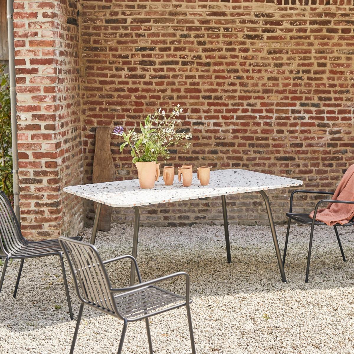 Tikamoon Table de jardin Elio  