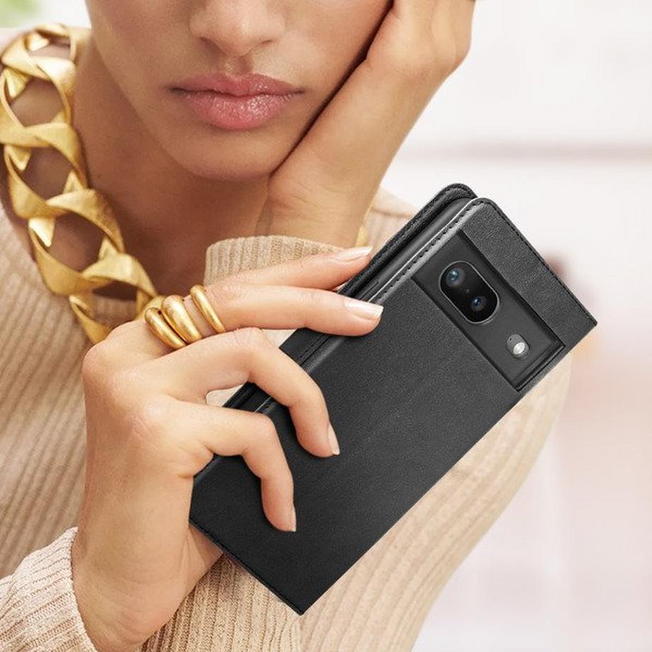 Avizar  Custodia Portafoglio Google Pixel 7 nera 