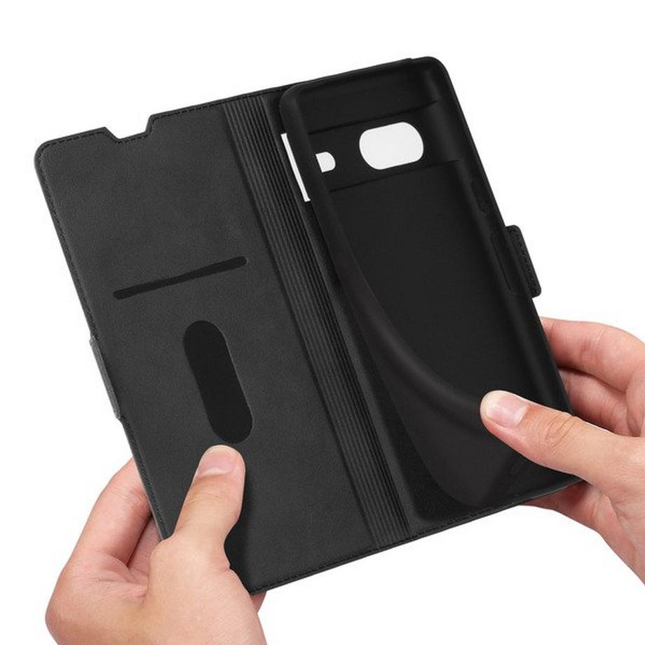 Avizar  Custodia Portafoglio Google Pixel 7 nera 