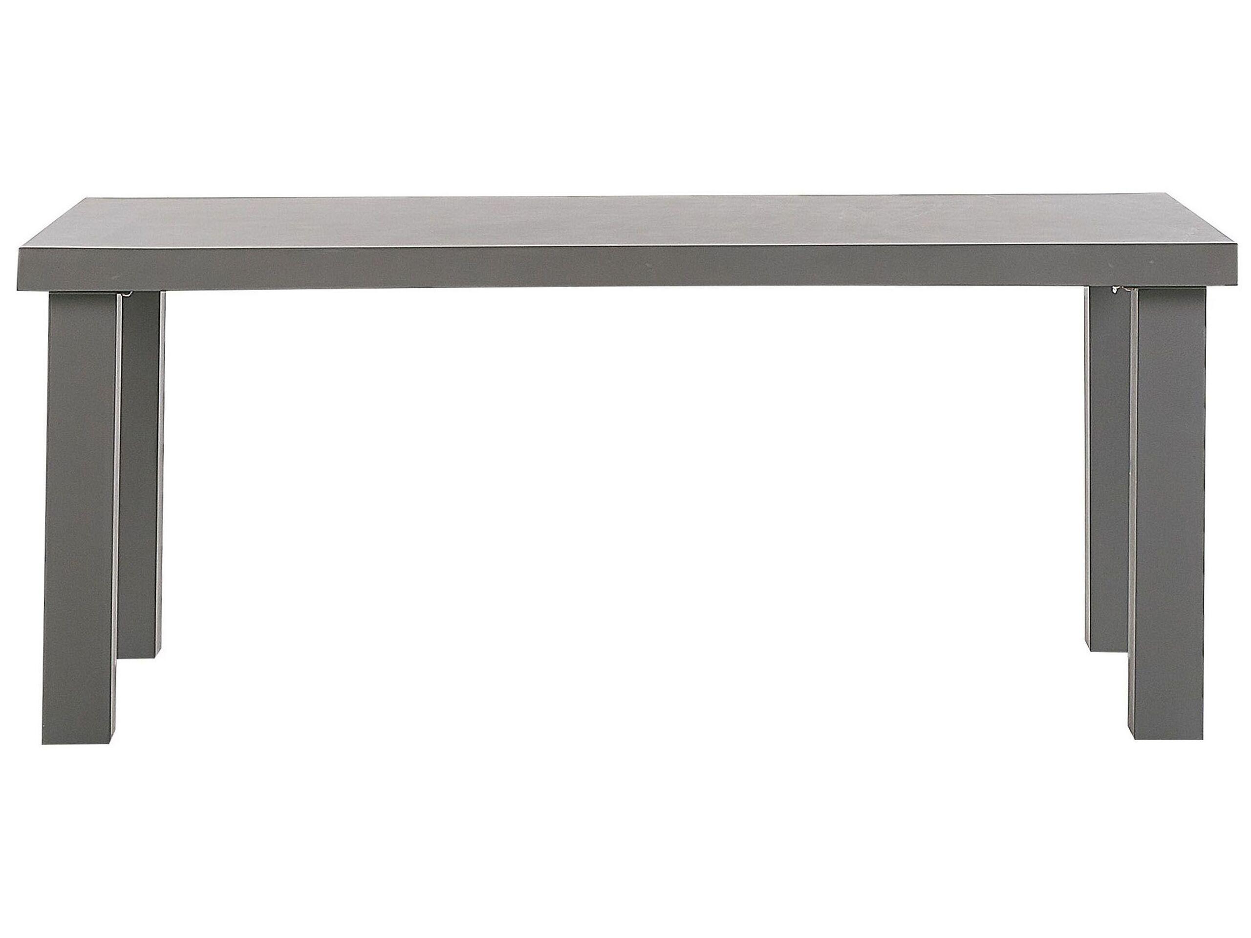 Beliani Set da pranzo per 6 persone en Cemento fibrorinforzato Industriale TARANTO  