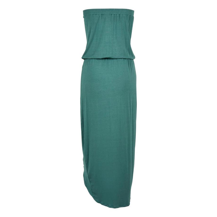 URBAN CLASSICS Robe Bandeau avec ourlet asymétrique  