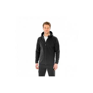 Result Kapuzenjacke aus recyceltem Mikrofleece  