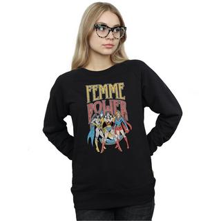 DC COMICS  Femme Power Sweatshirt 