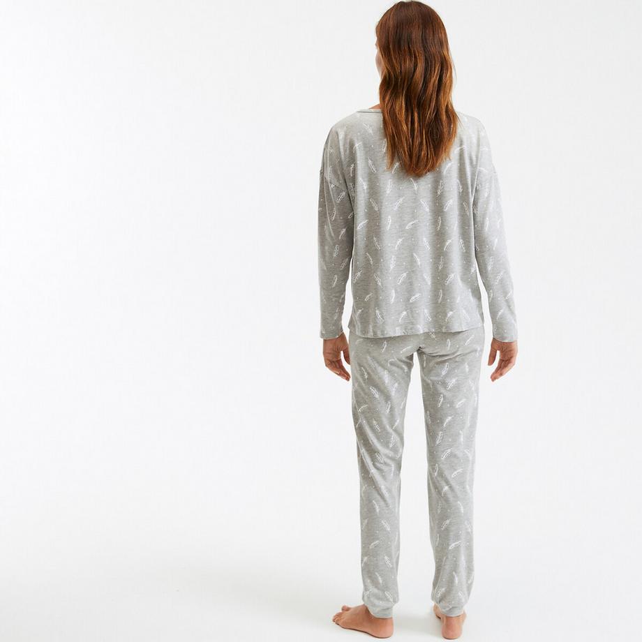 SO'HOME Bedruckter Pyjama  