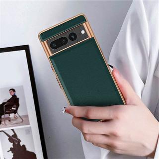 Avizar  Coque Cuir Google Pixel 7 Pro Vert Foncé 