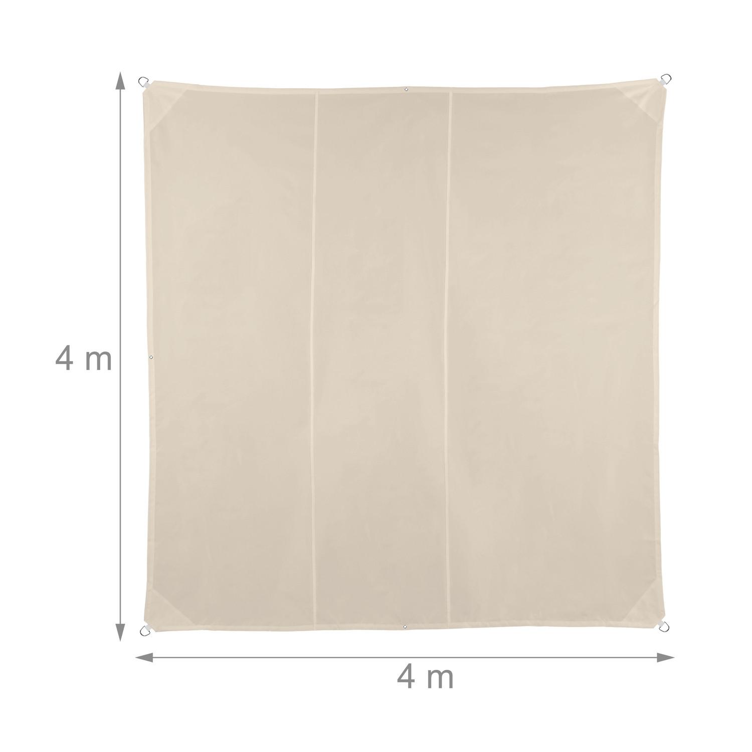 Northix Voile d'ombrage beige anti-UV  