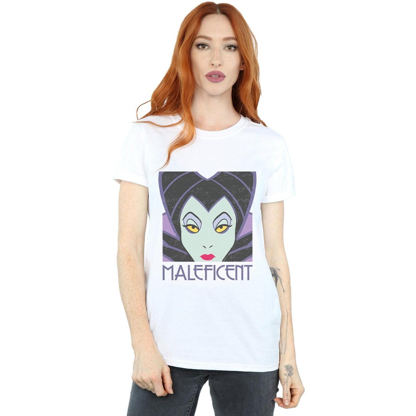 Disney Maleficent T-Shirt con Stampa Grafica  