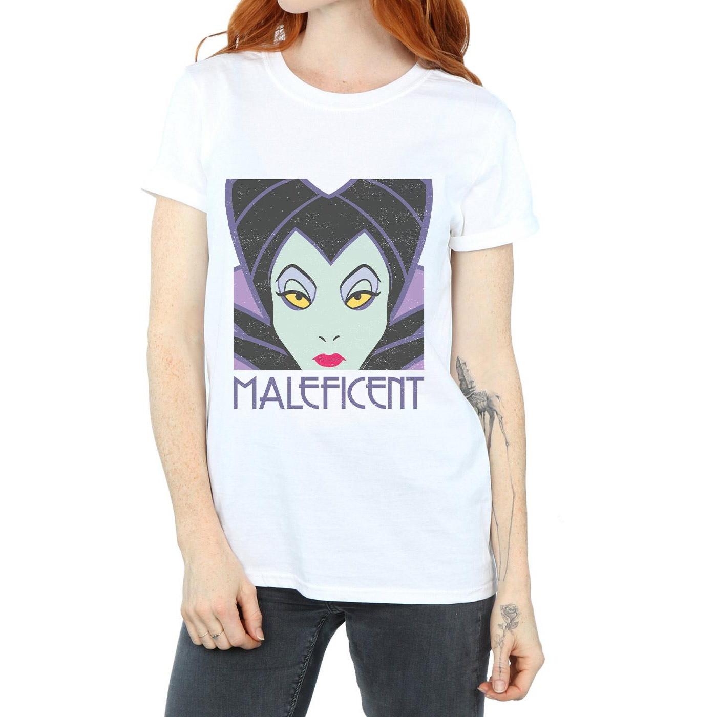 Disney Maleficent T-Shirt con Stampa Grafica  