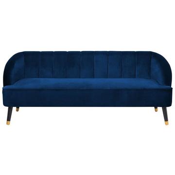 3 Sitzer Sofa aus Samtstoff Modern ALSVAG