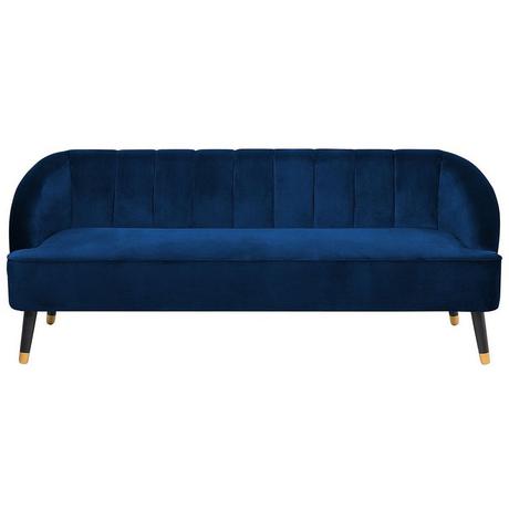 Beliani 3 Sitzer Sofa aus Samtstoff Modern ALSVAG  