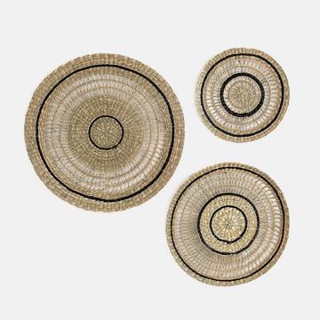 Lot de 3 décorations murales