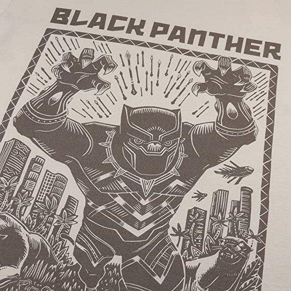Black Panther Black Panther T-Shirt Imprimé Graphique  