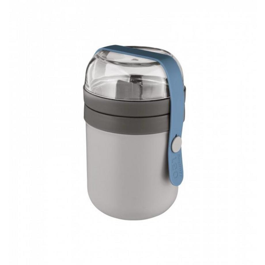 Berghoff  BergHOFF Leo 3950148 contenitore portapranzo Contenitore per il pranzo Polipropilene (PP), Silicone Grigio, Trasparente 1 pz 