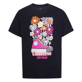 CONVERSE  boyfriend-t-shirt, mädchen graphic 